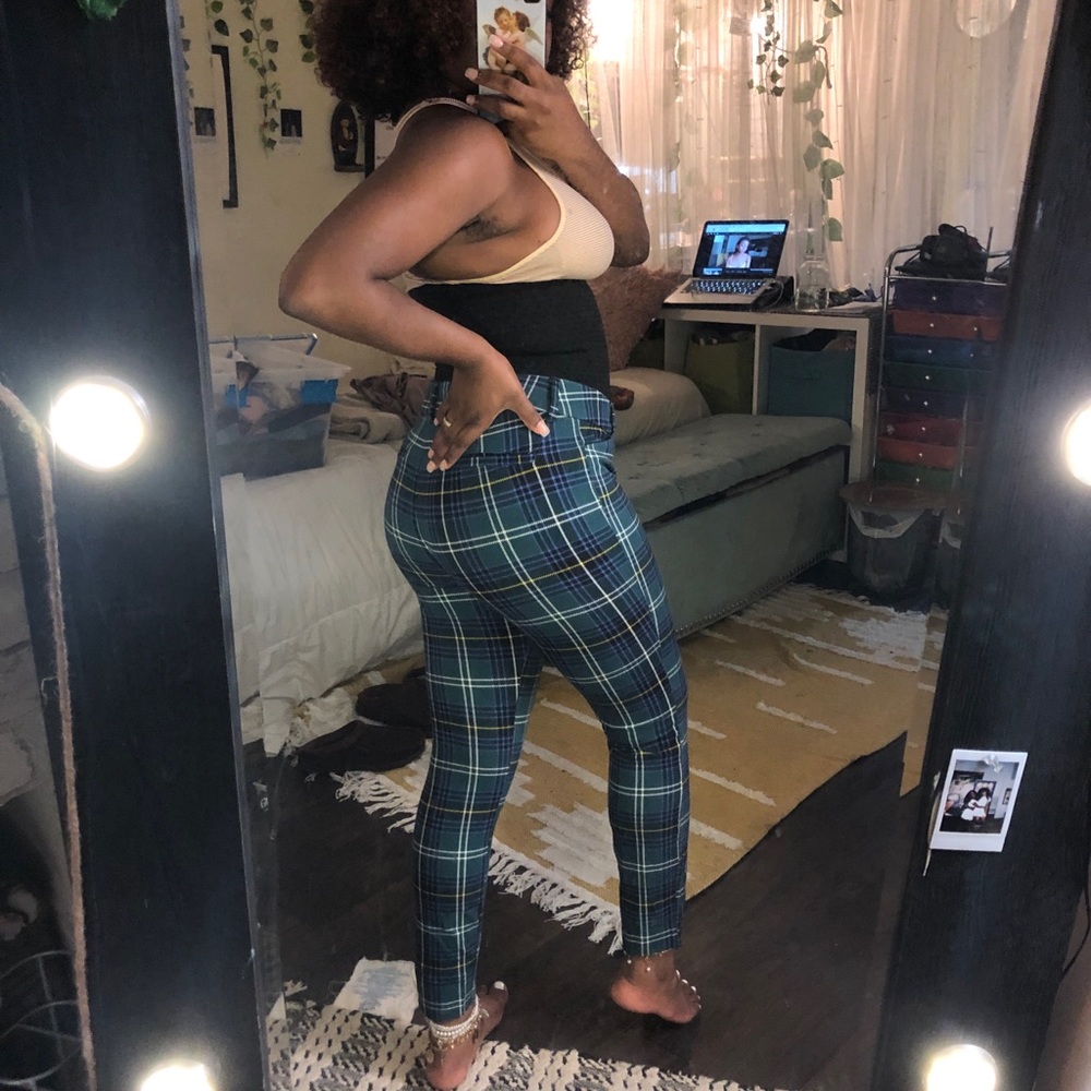 PLAID PANT